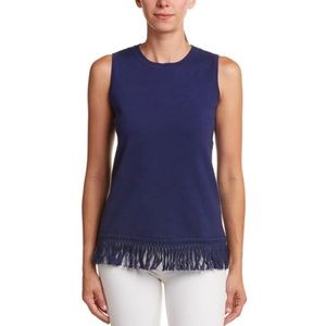 NWT Sail To Sable Navy Knit Top